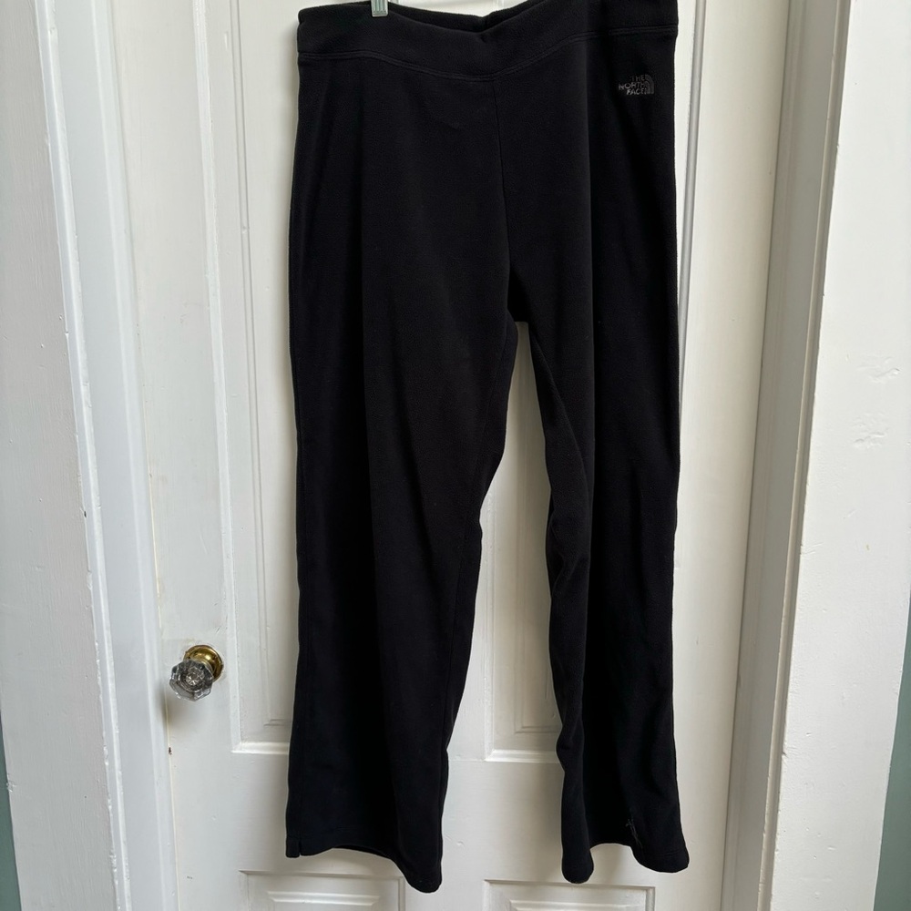 The North Face Women’s Black Polartec Fleece Drawstring Pants Size Large - Picture 8 of 8